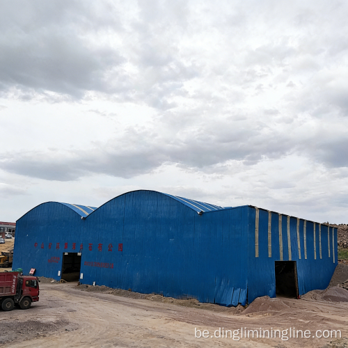 Лінія па вытворчасці базальтавага запаўняльніка 400 TPH